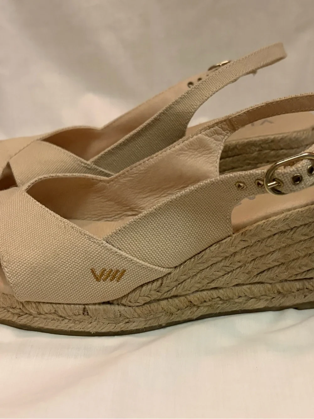 Viscata Llansa Canvas Espadrille Wedges